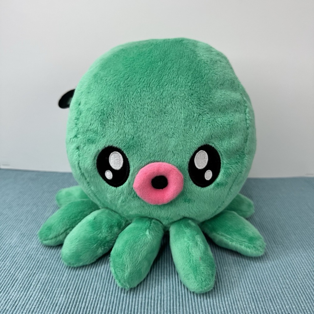 Kidrobot x TADO Tako Green Octopus Squid Plush with Bandaid Stuffed Animal 9"